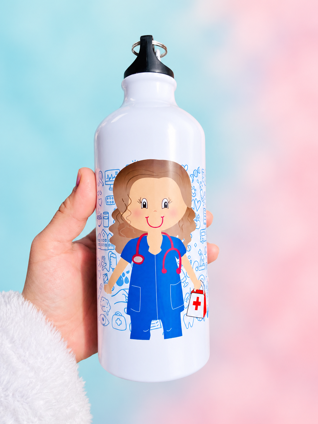 Botella metálica personalizada