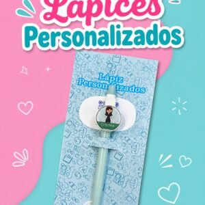 Lápiz con caricatura