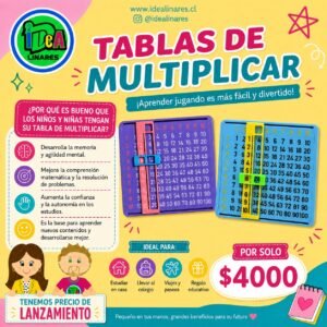 Tabla de multiplicar