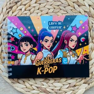 Libro para colorear Guerreras Kpop