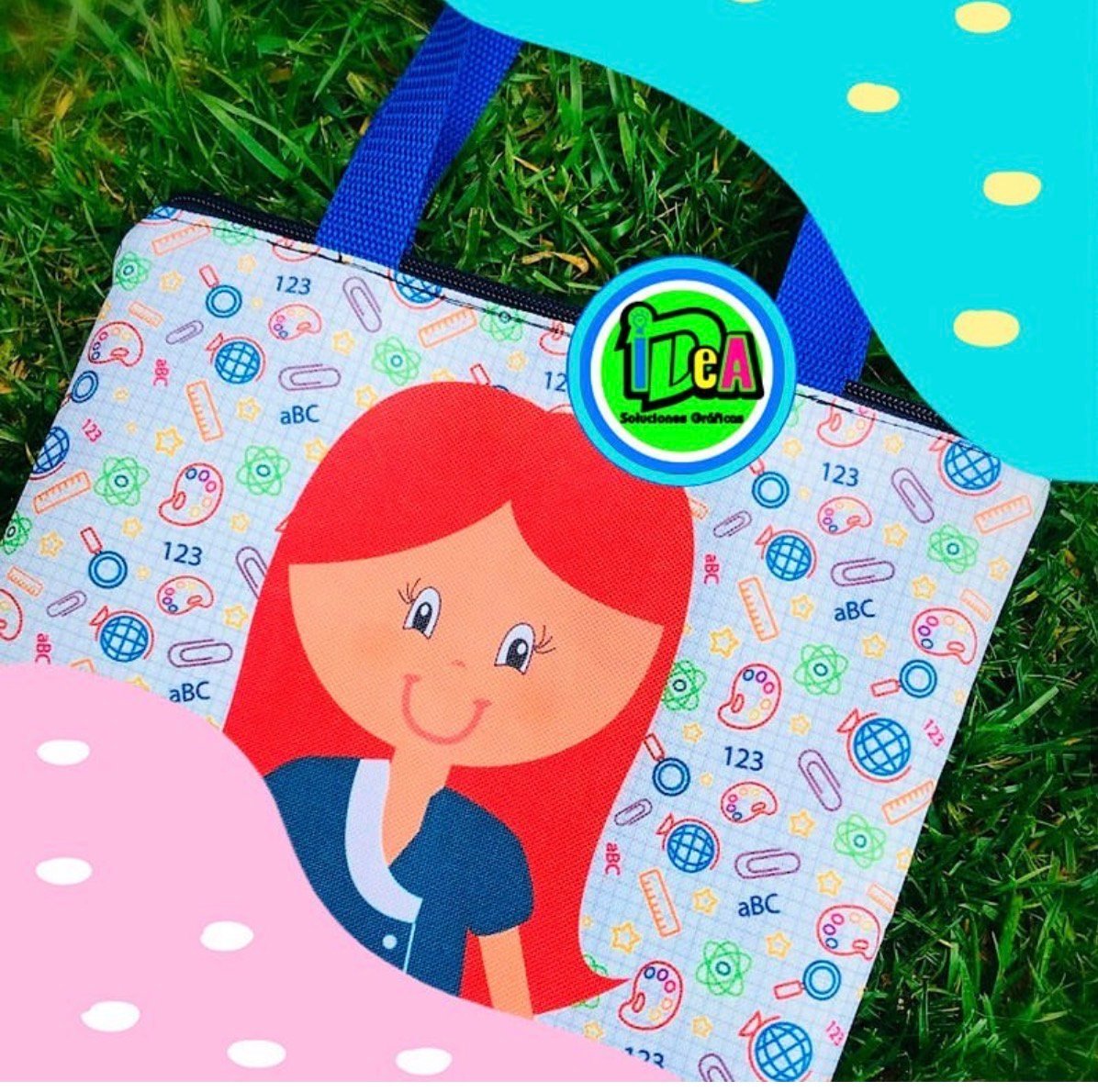 Bolso engomado personalizado - Imagen 2